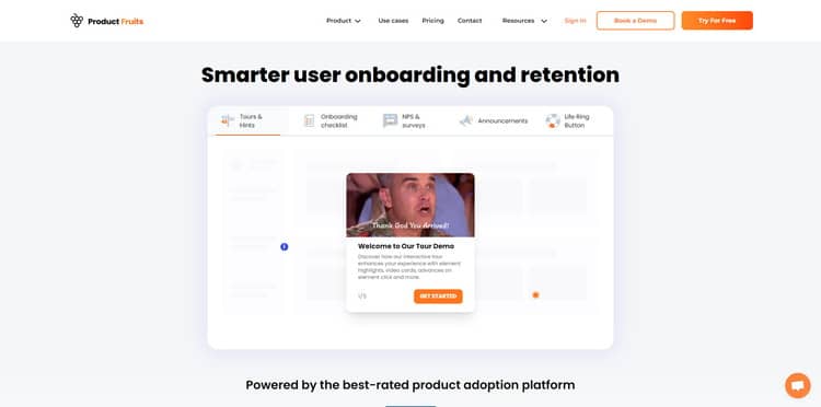 Product Fruitsの公式HPキャプチャ